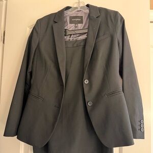 Banana Republic Black Suit Jacket and Pencil Skirt Combination.